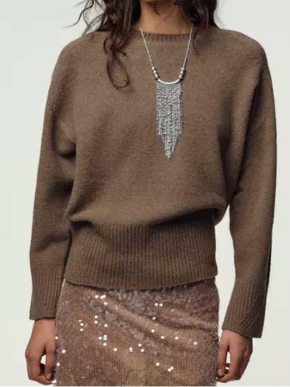 Zara Soft Touch Knit Jumper Size